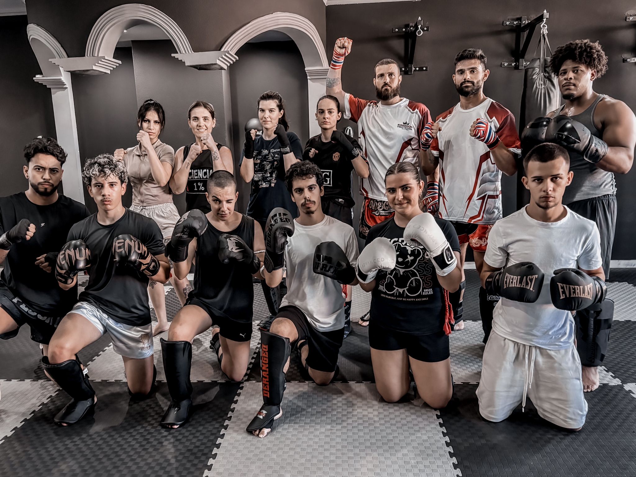 Treino na Kingdom Fight School