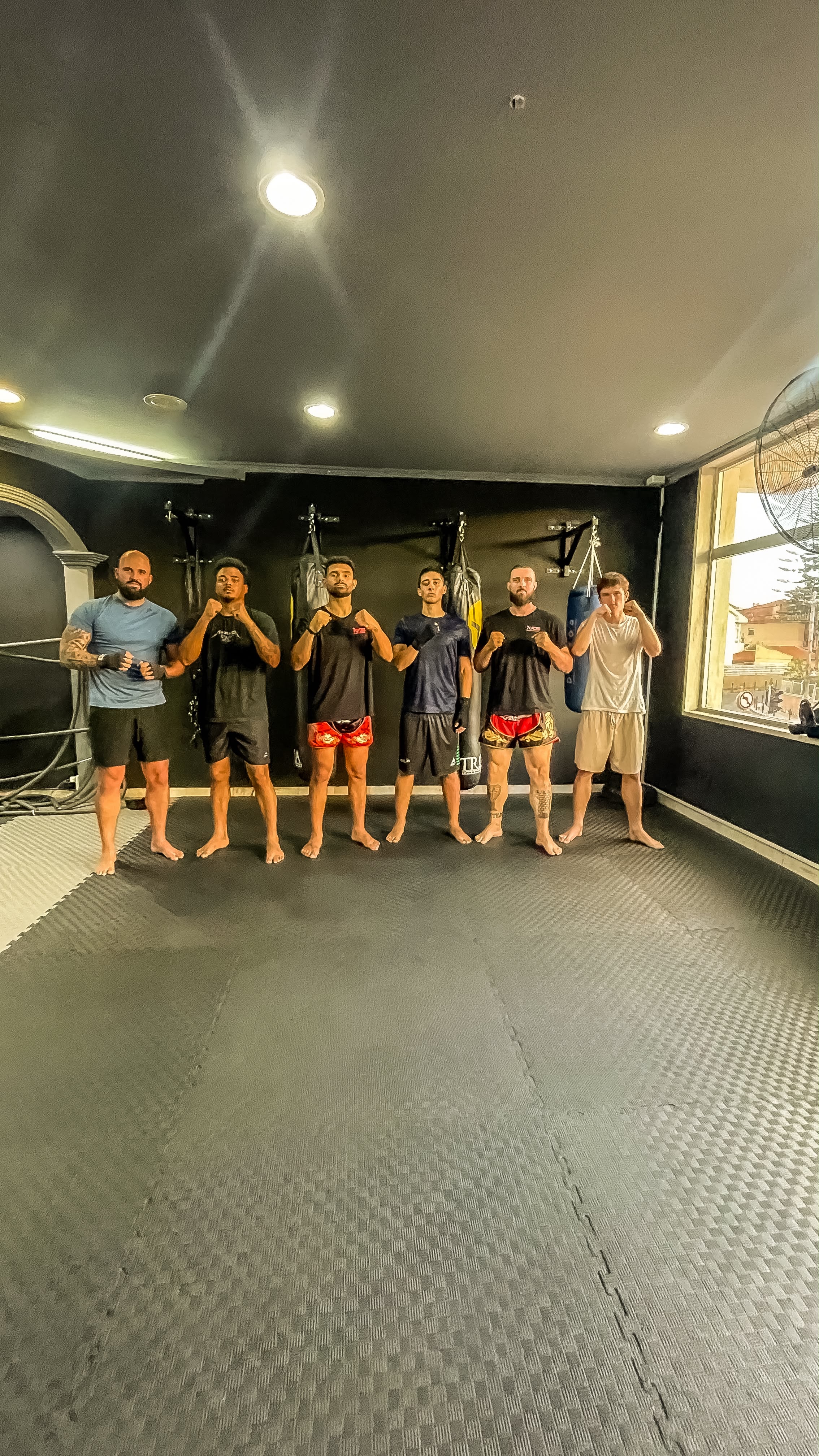 Treino na Kingdom Fight School