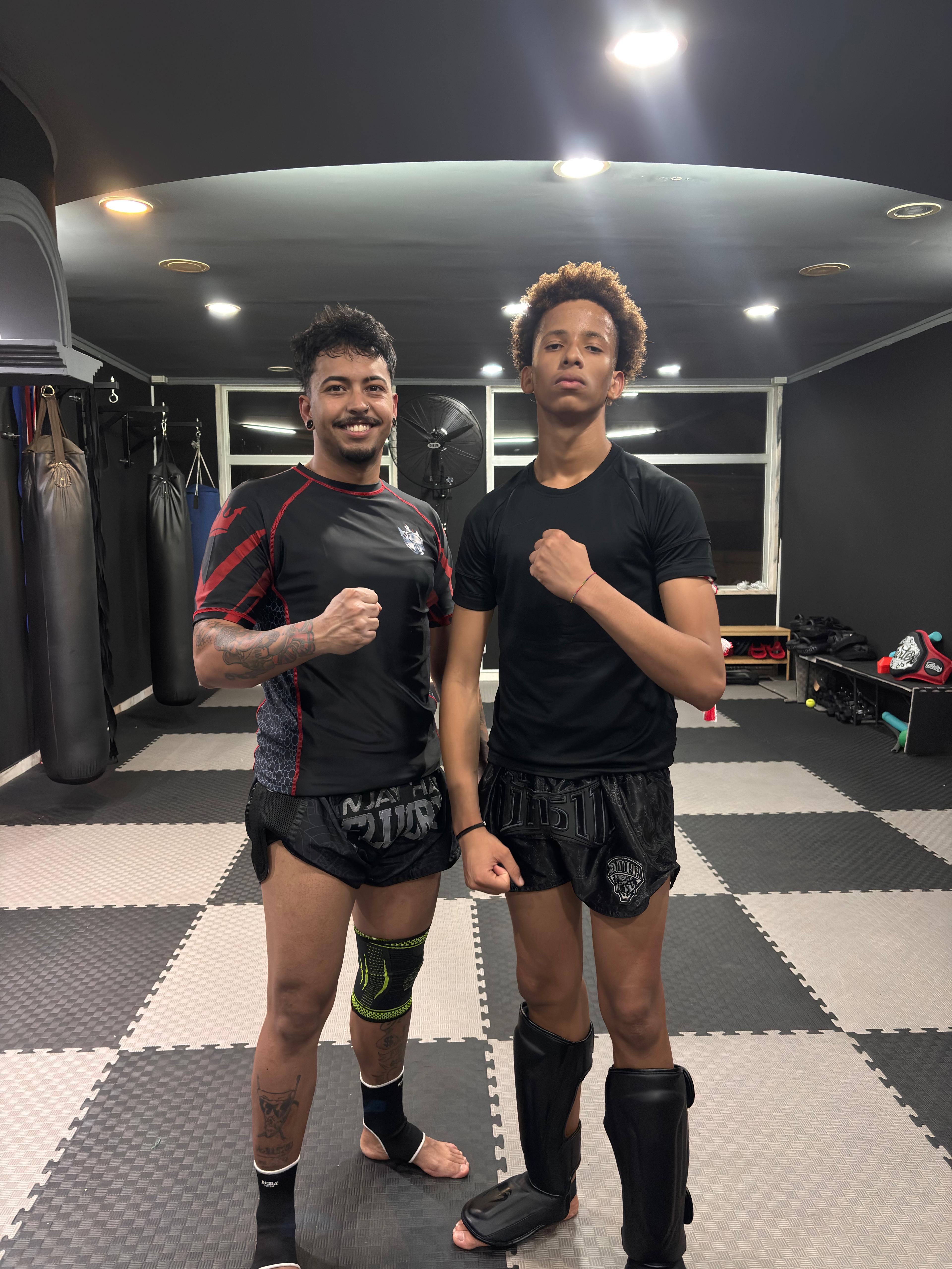 Treino na Kingdom Fight School