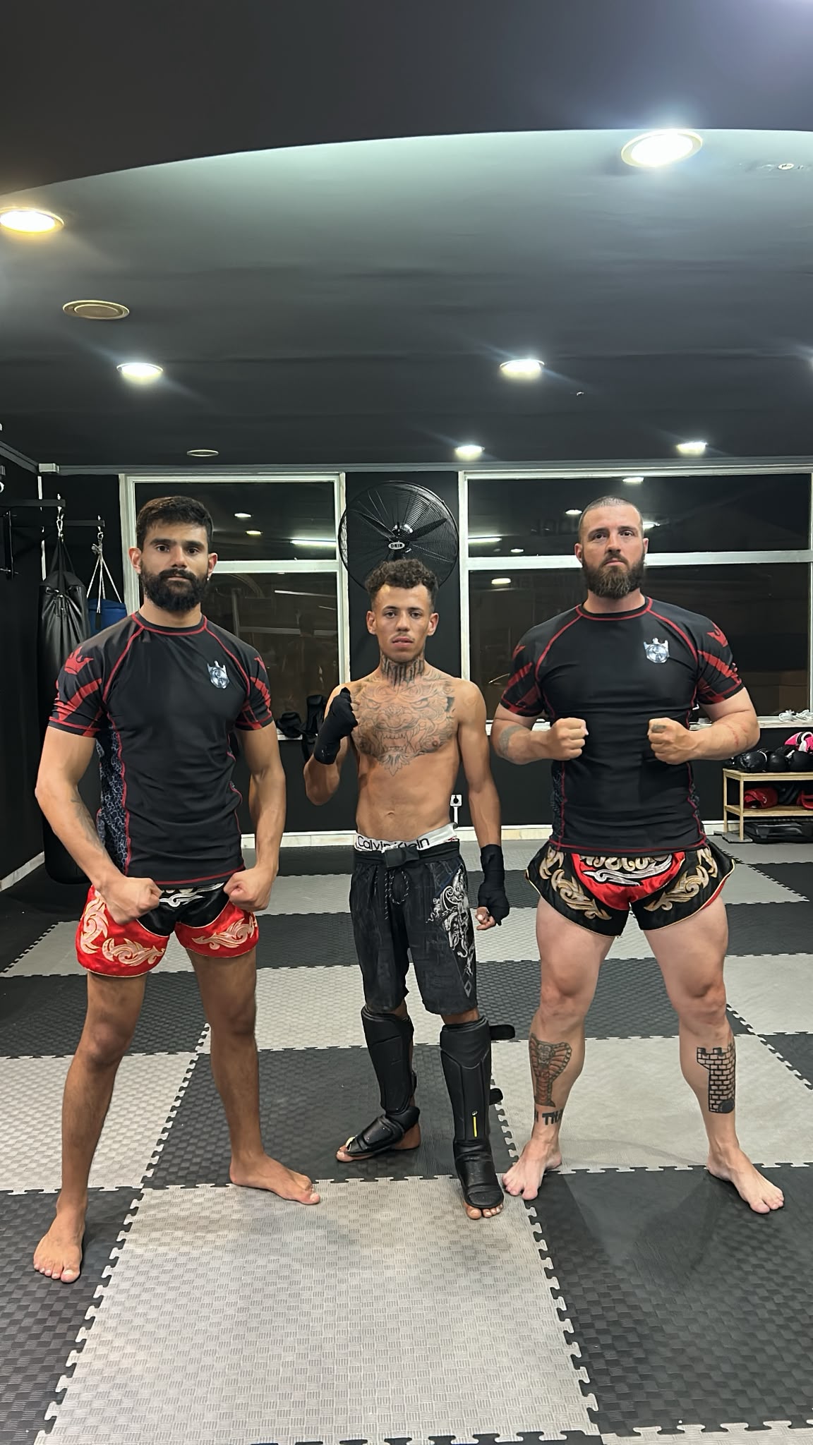 Treino na Kingdom Fight School