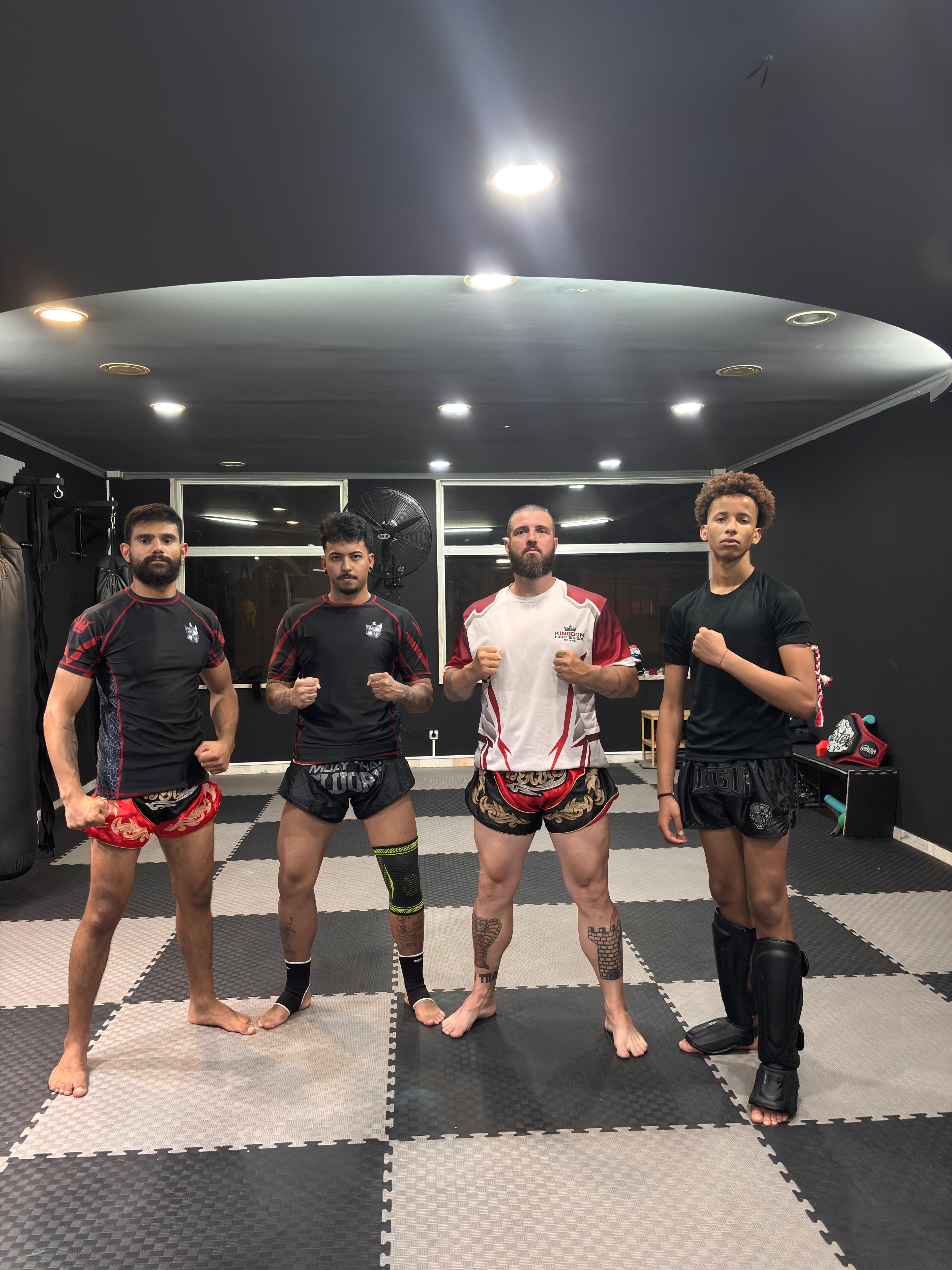 Treino na Kingdom Fight School