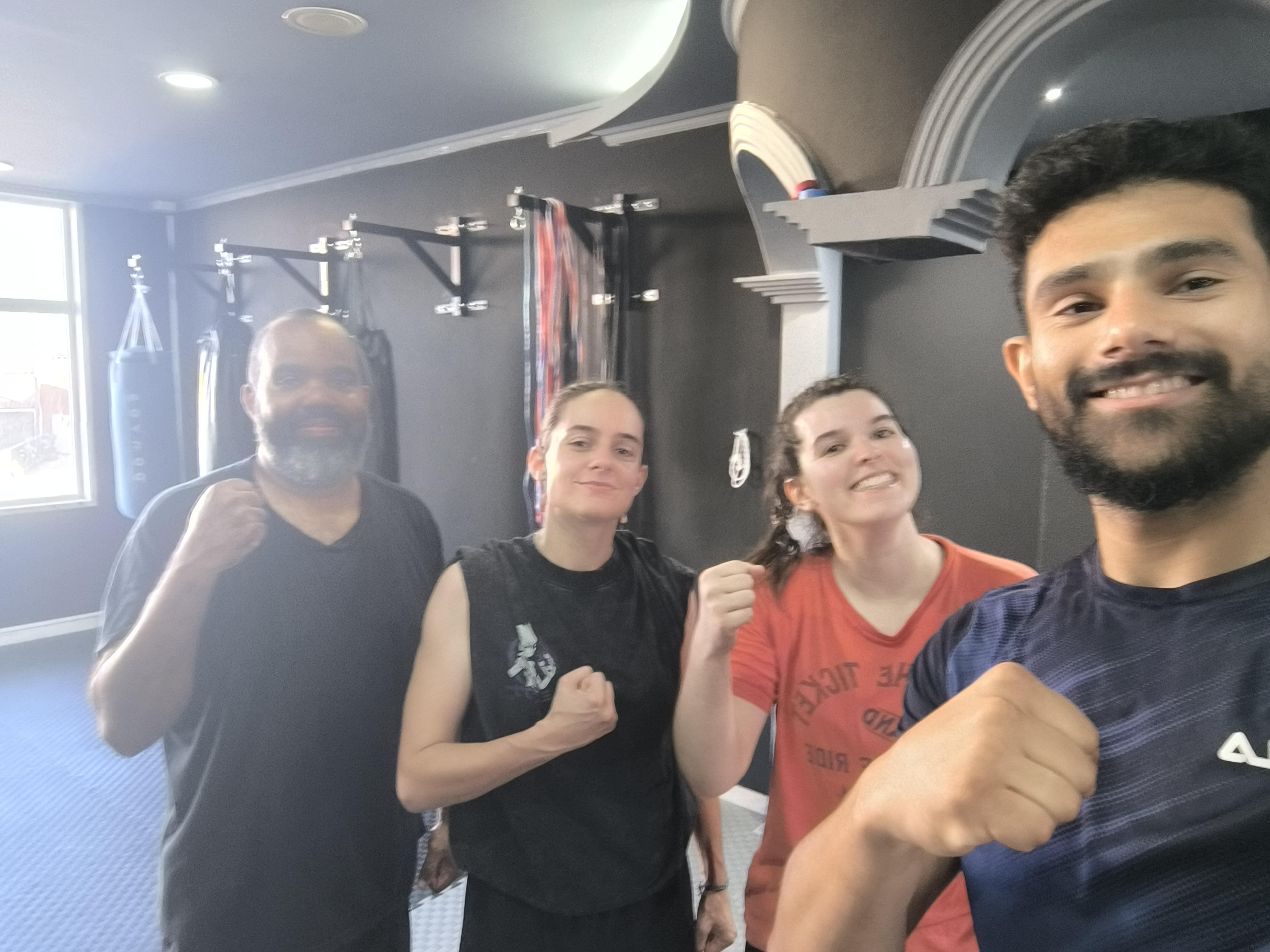 Treino na Kingdom Fight School