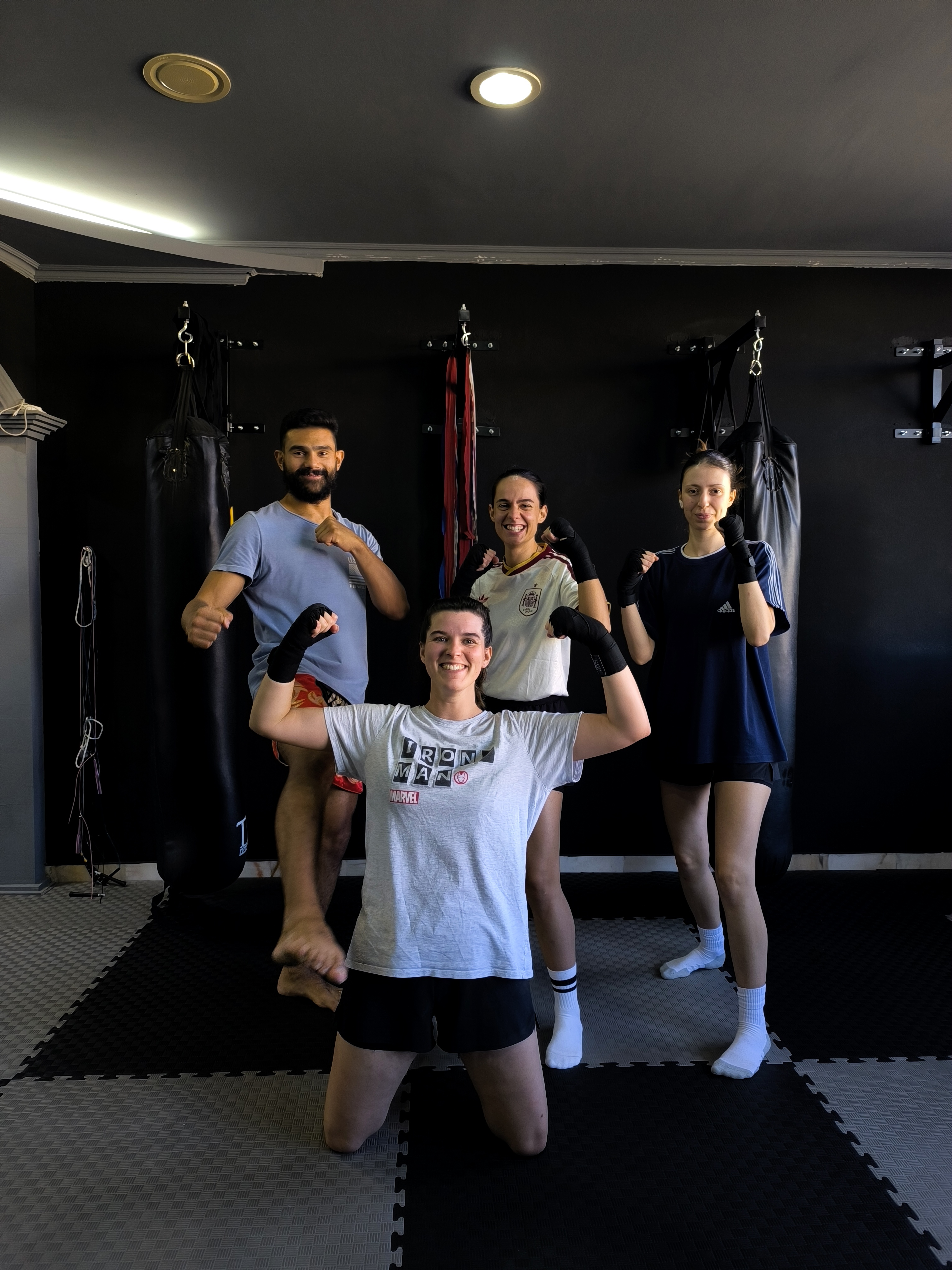 Treino na Kingdom Fight School