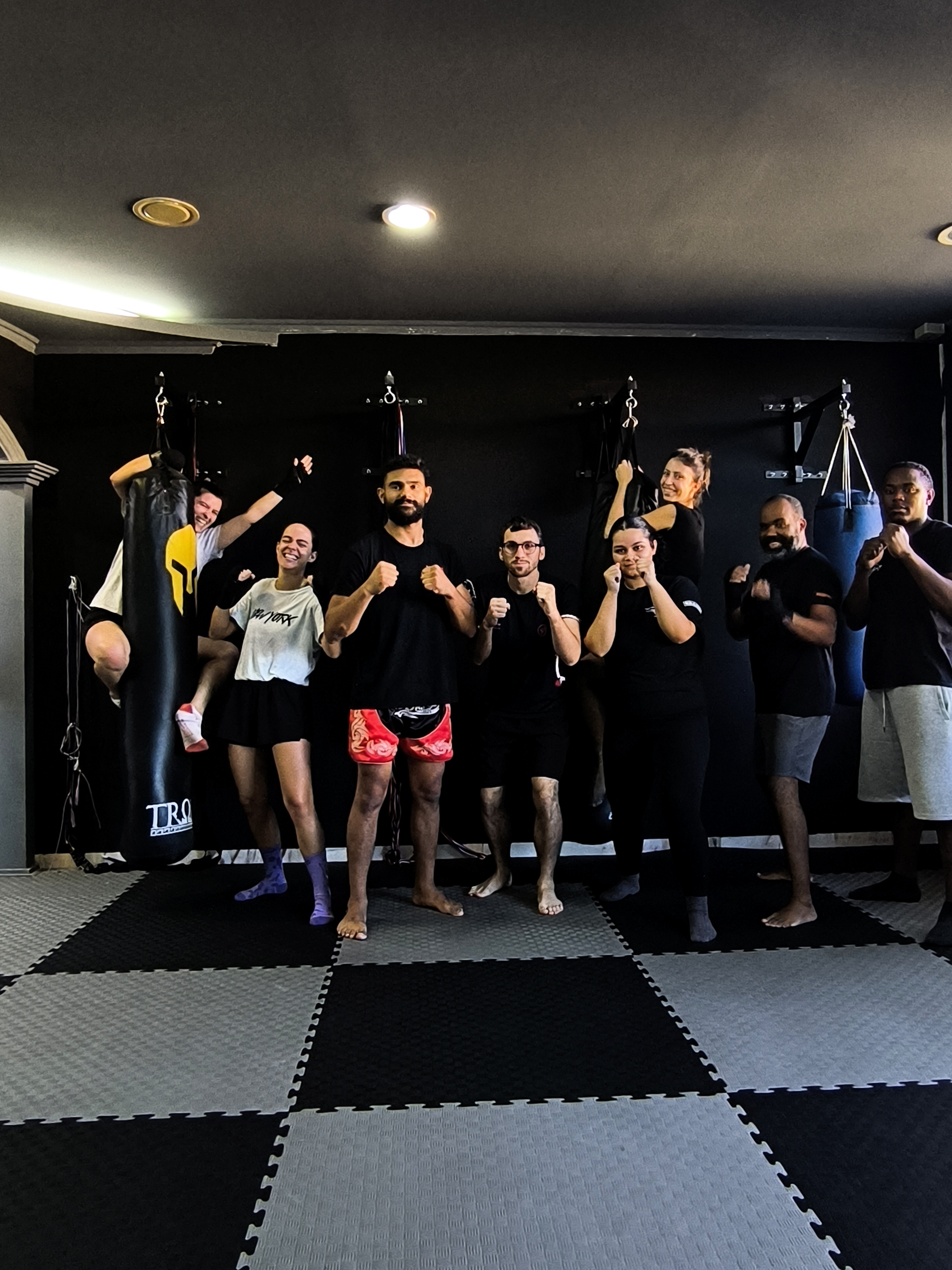 Treino na Kingdom Fight School