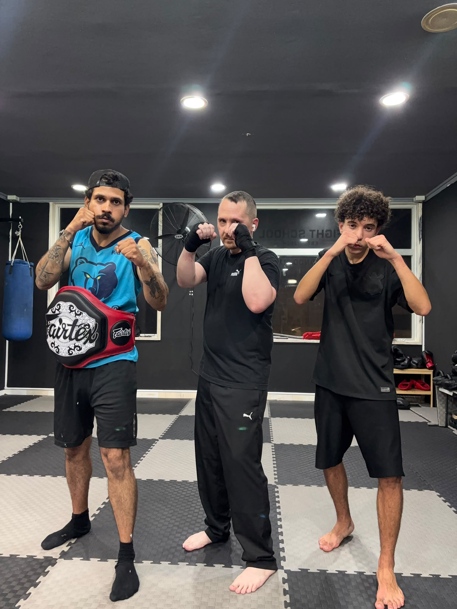 Treino na Kingdom Fight School