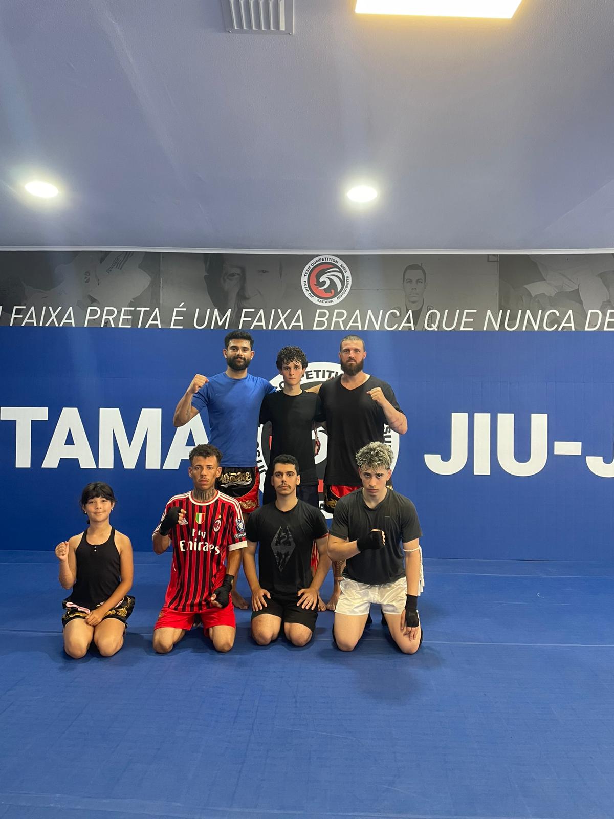 Treino na Kingdom Fight School