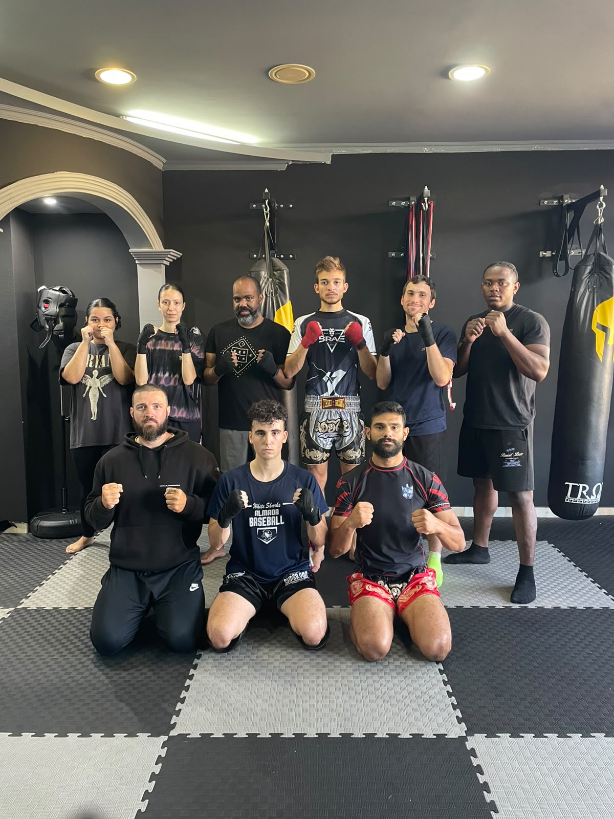 Treino na Kingdom Fight School